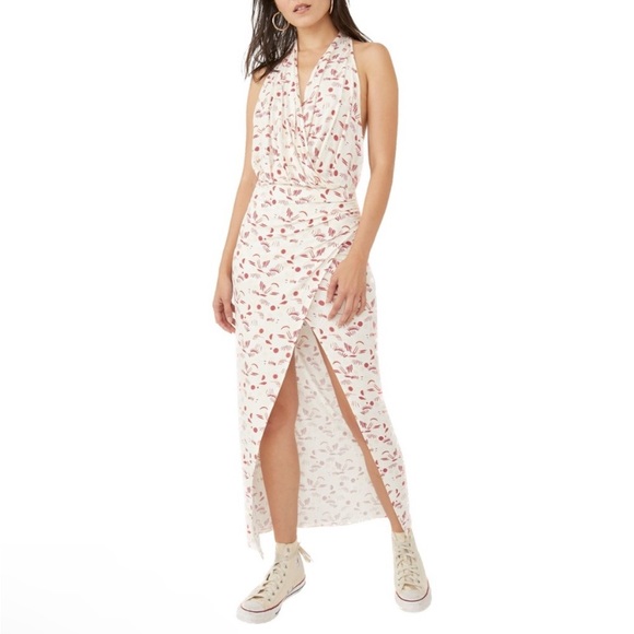 Sold Free People Daria Floral Print Halter
Maxi Dress NWT - Picture 4 of 4